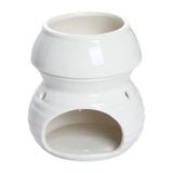 Maxbell Ceramic Essential Oil Burner Creative for Table Centerpiece Festival Kitchen White