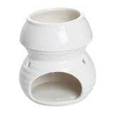 Maxbell Ceramic Essential Oil Burner Creative for Table Centerpiece Festival Kitchen White