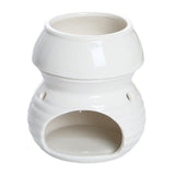 Maxbell Ceramic Essential Oil Burner Creative for Table Centerpiece Festival Kitchen White