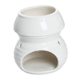 Maxbell Ceramic Essential Oil Burner Creative for Table Centerpiece Festival Kitchen White