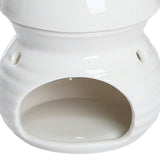 Maxbell Ceramic Essential Oil Burner Creative for Table Centerpiece Festival Kitchen White