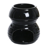 Maxbell Ceramic Essential Oil Burner Creative for Table Centerpiece Festival Kitchen Black