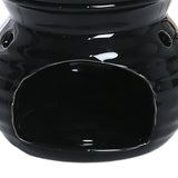 Maxbell Ceramic Essential Oil Burner Creative for Table Centerpiece Festival Kitchen Black