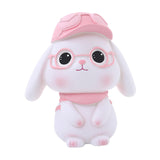 Maxbell Piggy Bank Desktop Change Box Money Box for Children New Year Souvenir Store Pink