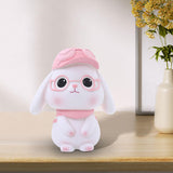 Maxbell Piggy Bank Desktop Change Box Money Box for Children New Year Souvenir Store Pink