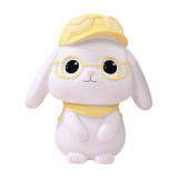 Maxbell Piggy Bank Desktop Change Box Money Box for Children New Year Souvenir Store Yellow