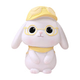 Maxbell Piggy Bank Desktop Change Box Money Box for Children New Year Souvenir Store Yellow