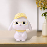 Maxbell Piggy Bank Desktop Change Box Money Box for Children New Year Souvenir Store Yellow