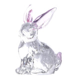 Maxbell Easter Rabbit Figurine Bunny Statue Mini for Bookshelf Centerpiece Entrance