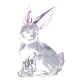 Maxbell Easter Rabbit Figurine Bunny Statue Mini for Bookshelf Centerpiece Entrance