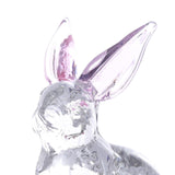 Maxbell Easter Rabbit Figurine Bunny Statue Mini for Bookshelf Centerpiece Entrance