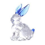 Maxbell Easter Rabbit Figurine Bunny Statue Mini for Bookshelf Centerpiece Entrance