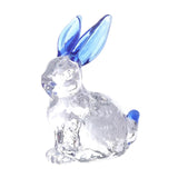 Maxbell Easter Rabbit Figurine Bunny Statue Mini for Bookshelf Centerpiece Entrance