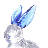 Maxbell Easter Rabbit Figurine Bunny Statue Mini for Bookshelf Centerpiece Entrance