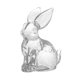 Maxbell Easter Rabbit Figurine Bunny Statue Mini for Bookshelf Centerpiece Entrance