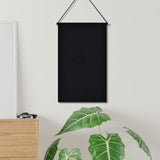 Maxbell Wall Hanging Brooch Pin Display Wall Brooch Collection Storage for Home Dorm Black S