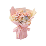 Maxbell Soap Flower Bouquet Romantic Mother's Day Gift for Party Wedding Anniversary Pink