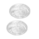 2Pcs Refillable Oil Lamps Sturdy Oil Lights for Tabletop Dining Restaurants