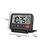 Maxbell Desktop Clock LCD Folding Desktop Table Clocks for Travelling Office Bedroom