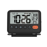 Maxbell Desktop Clock LCD Folding Desktop Table Clocks for Travelling Office Bedroom