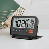 Maxbell Desktop Clock LCD Folding Desktop Table Clocks for Travelling Office Bedroom