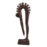 Maxbell Abstract Sculptures Resin Decor Accents for Bookshelf Home Office Desk Decor