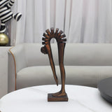 Maxbell Abstract Sculptures Resin Decor Accents for Bookshelf Home Office Desk Decor