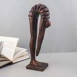 Maxbell Abstract Sculptures Resin Decor Accents for Bookshelf Home Office Desk Decor