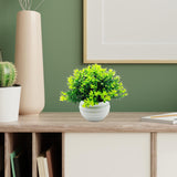 Maxbell Fake Plant in Pot Photo Props Faux Bonsai for Farmhouse Room Indoor Bedroom