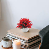 Maxbell Fake Plant in Pot Photo Props Faux Bonsai for Farmhouse Room Indoor Bedroom