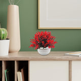 Maxbell Fake Plant in Pot Photo Props Faux Bonsai for Farmhouse Room Indoor Bedroom