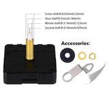 Movement Silent DIY Clock Repair Easy to Install Clock Mechanism Replacement 32mm
