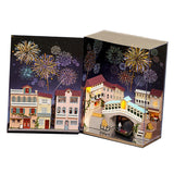 DIY Book Bookends Kits Building Puzzles Doll House Model for Teens Boys Kids City