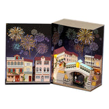 DIY Book Bookends Kits Building Puzzles Doll House Model for Teens Boys Kids City