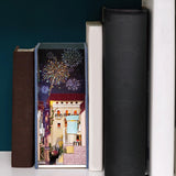 DIY Book Bookends Kits Building Puzzles Doll House Model for Teens Boys Kids City