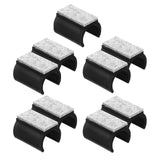 10x Chair Foot U Shaped Glides Chair Leg Tip Protectors for Chair Legs