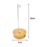 Maxbell Incense Rope Holder Ash Catcher Modern Ornament for Bedroom Relaxation Table
