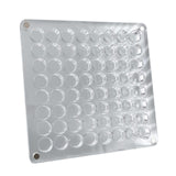 Acrylic Magnetic Seashell Display Box Multipurpose Travel Rhinestone Storage 64 Grids