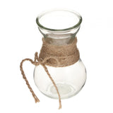 Maxbell Maxbell Small Vases Flower Arrangement Decorative for Gift Table Centerpiece Wedding 12x  with rope