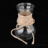 Maxbell Maxbell Small Vases Flower Arrangement Decorative for Gift Table Centerpiece Wedding 12x  with rope