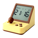 Maxbell Maxbell Small Alarm Clock Easy Operation Multifunction Digital Clock for Living Room Yellow