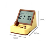 Maxbell Maxbell Small Alarm Clock Easy Operation Multifunction Digital Clock for Living Room Yellow