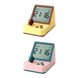 Maxbell Maxbell Small Alarm Clock Easy Operation Multifunction Digital Clock for Living Room Yellow