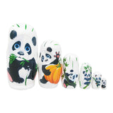 Matryoshka Dolls Crafts Russian Wooden Nesting Dolls for Home Office Bedroom