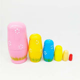 Russian Matryoshka Dolls Art Crafts Wood Statue for Christmas Office Cabinet