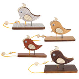 Maxbell Maxbell Woodpecker Door Bell Decorative Hanging Ornament for Entrance Bedroom Window Brown