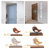 Maxbell Maxbell Woodpecker Door Bell Decorative Hanging Ornament for Entrance Bedroom Window Brown