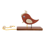 Maxbell Maxbell Woodpecker Door Bell Decorative Hanging Ornament for Entrance Bedroom Window Brown