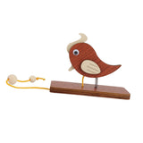 Maxbell Maxbell Woodpecker Door Bell Decorative Hanging Ornament for Entrance Bedroom Window Brown