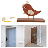 Maxbell Maxbell Woodpecker Door Bell Decorative Hanging Ornament for Entrance Bedroom Window Brown